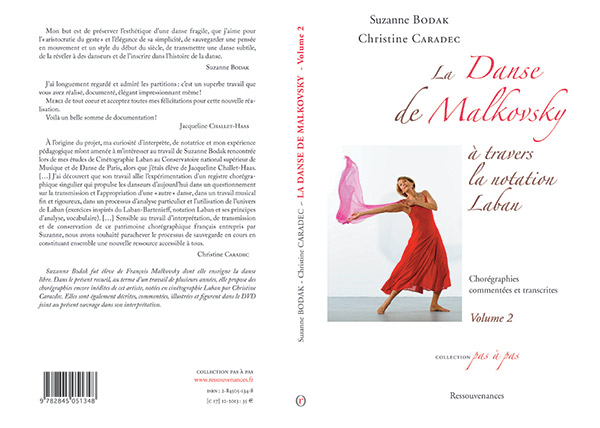 La Danse de Malkovsky à travers la notation Laban – Volume II, par Suzanne Bodak et Christine Caradec